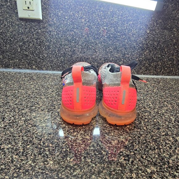 Nike Air VaporMax 2 Flyknit Shoes Womens 8 Sneakers Ultramarine Pink 942843-104 - Picture 10 of 12